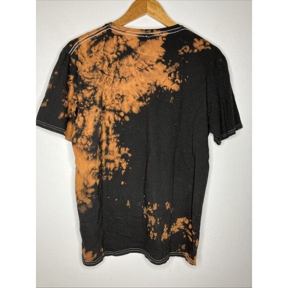 AC/DC Highway To Hell Bleach Stained Style Mens Medium T-Shirt READ - Picture 4 of 6